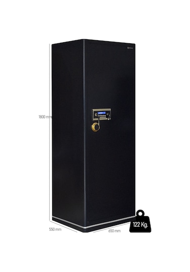 Mühlen G.Safe Box 180H Mega Boy Şifreli & Alarmlı Çelik Kasa Yekp