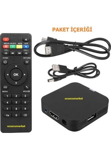 Android 10 Mini Android Tv Box 2g Ram -16gb Rom İnat Tv