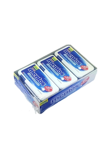 Mentos Clean Breath Plastik Kutu Nane 12 x 21 G
