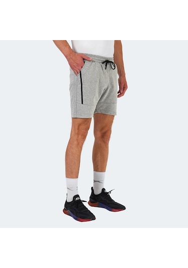 Slazenger NAZAIRE IN Erkek Cepli Fıtness Gri Şort