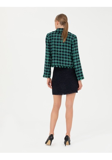 Pierre Cardin Kadın Lacivert Etek Dokuma 50273121-vr033 Lacivert