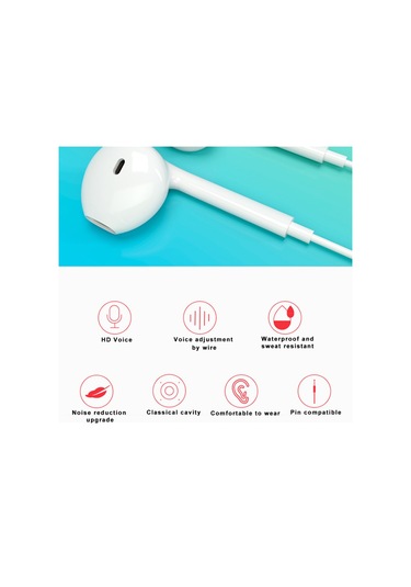 Kulak İçi Kablolu Kulaklık, 3.5mm/type-c Arayüze Uygun -