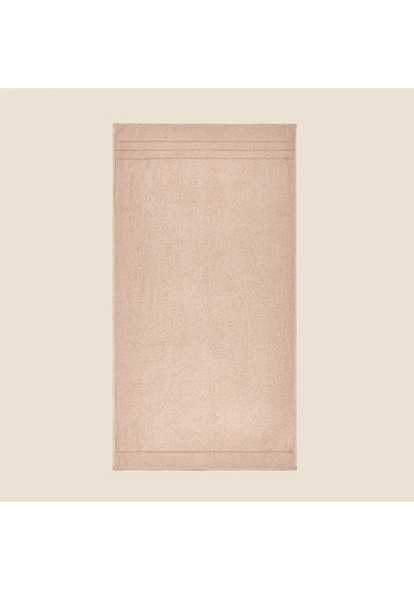 Mave Banyo Havlusu - Bej - 70x140 Cm Çok Renkli