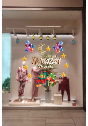 Crevidi Hoş Geldin Ramazan Vitrin Süsü Diğer