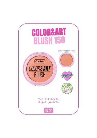 Callista Color Art Blush Allık 150 Coral Crush