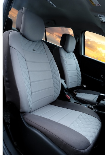 Yeni Caddy Koltuk Kılıfı TUTYA GRİ RENK