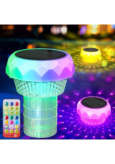 Ximistore9 Rgb Işık Projeksiyonlu Havuz Dezenfeksiyon Kutusu - Renkli Ambiyans Ve Temizlik İçin Özel Tasarım