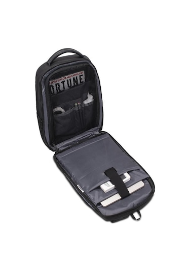 Classone Ga-0010 Gauntlet V1 Sert Kabuk Serisi 15.6 İnch Uyumlu Wtx Pro Su Geçirmez Kumaş Laptop Çantası -siyah Siyah