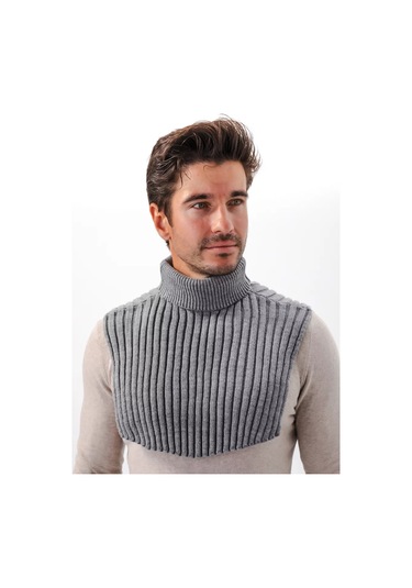 Kamot Yünlü Yaka Askı 251598632 Gri