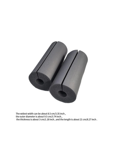 Suntek 2 Adet Ofis Koltuğu Kol Pedleri Yumuşak Elastik Gri