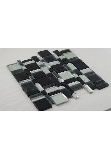 Mk46 Granitto Siyah Mermer Mozaik