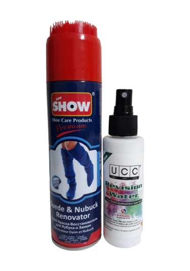Show Süet Nubuk Sprey Lacivert Ve Ucc Ayakkabı Temizleyici 100Ml