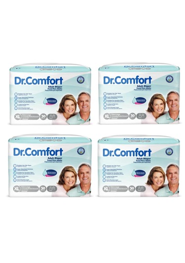 Netkal Dr.comfort Belbantlı Xlarge Hasta Bezi 4 Paket 120 Adet