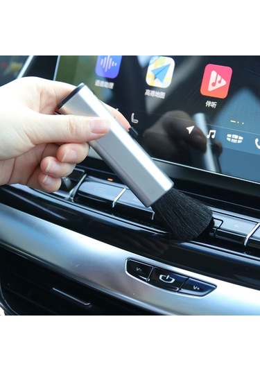Araç Detaylı Temizlik Fırçası İç Dış Temizlik Klavye İçin Açılır
