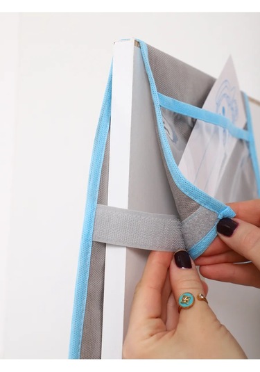 Mamin Raj Anaokulu İçin Dolaplarda Cepler 397740305 Açık Mavi