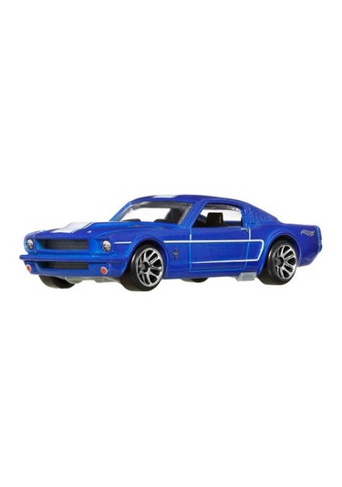 Hot Wheels Silver Serisi 65 Ford Mustang 2+2 Fastback Jby49 Mavi