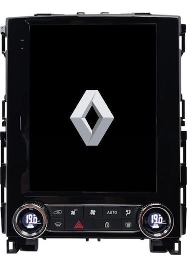 Renault Megane 4 Dijital Tuş Takımı 2k Görüntü Kaliteli Tesla 9.7 Inch Multimedya Sistemi 4+64 Myway 2016-2025 9"