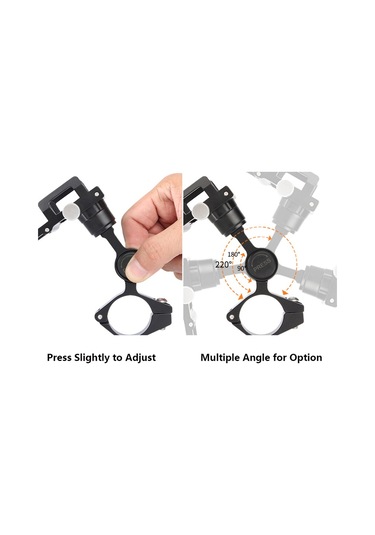 Gub Plus 18 Alüminyum Alaşımlı Cep Telefon Tutucu Darbeye Dayanıklı Bisiklet Telefonu Montaj Braketi Çok Renkli