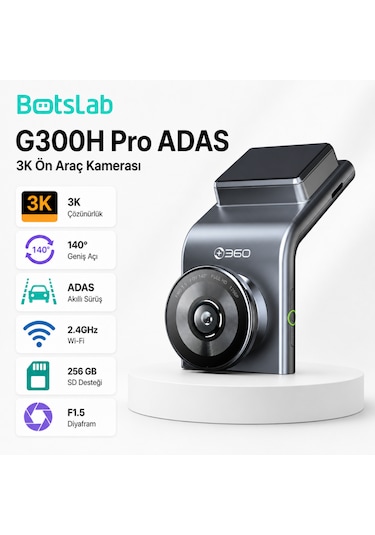 Botslab 360+ G300h Pro Adas 3k Ön Araç Kamerası