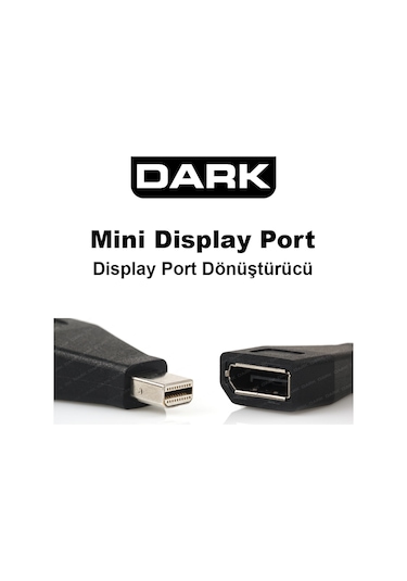 Dark Mini Displayport - Display Port Dönüştürücü Dk-Hd-Amdpxdp