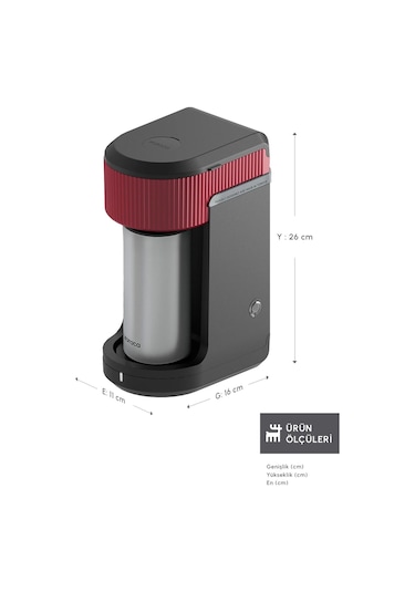 Karaca Mono Black Filtre Kahve Makinesi