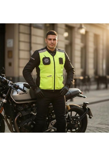 Scoyco Jk30-2 Reflektörlü Yelek 2XL