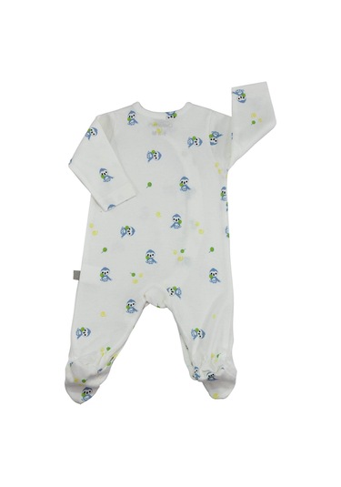 Boumini Bebek Patikli Tulum Mavi Miskin Turkuaz