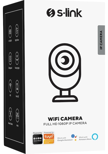 S-Link SL-IND04 2.0 MP 1080P HD Smart Wifi IP Güvenlik Kamerası