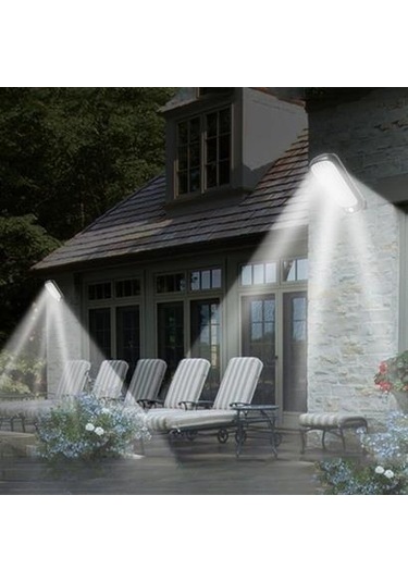 Sensörlü Güneş Enerjisi İle Şarj Olabilen Duvara Monte Solar Aydınlatma