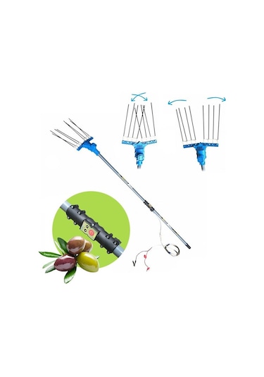 Atrax V4 Pro Teleskopik Zeytin Silkme Makinesi 360cm