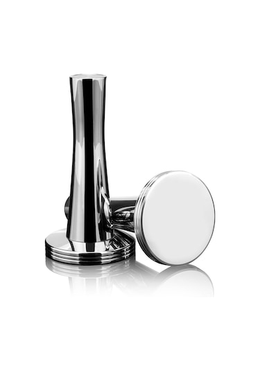 Leezsing Dolce Gusto Kapsülleri İçin 304 Paslanmaz Çelik 41mm Kahve Tamper, Anti-koroz Ve Dayanıklı Type A Uyumlu Gümüş