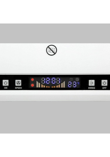 Simtech KM-1718 Duvar Tipi Vantilatör Beyaz