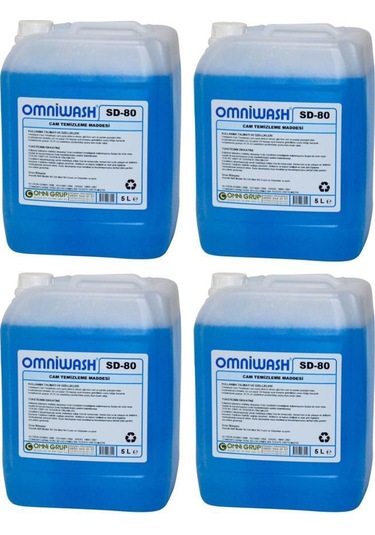 Omniwash Sd-80 Cam Temizleyici Sıvı 4 X 5000ml