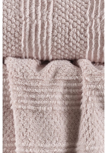 Varol Lavin %100 Premium Cotton El Havlusu 50x90cm Pudra-50x90cm Pudra