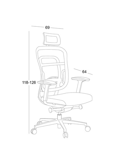 Passion Oyuncu Koltuğu Ofis Çalışma Makam Koltuğu