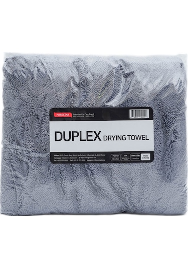 Purestar Duplex Twıst Towel 70 x 90 CM Oto Kurulama Havlu
