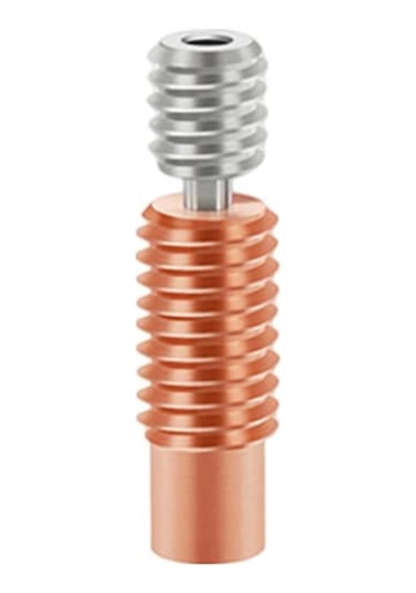 Trendooze Homyl Isı Sıcak Uçlu Metal Namlu İplik Boğaz Tüpü Kırmızı Renk