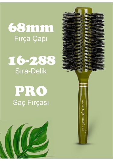 Professional 0.90 Yeşil Saç Fırçası