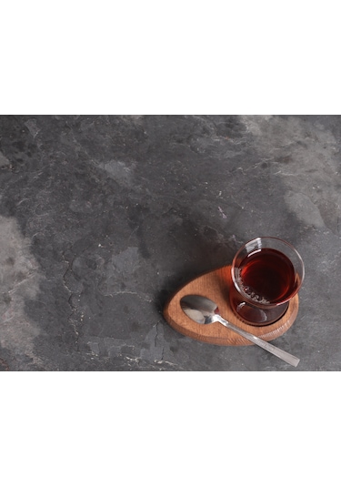 Sammwood 6'lı Yumurta Model Çay Bardağı Altlığı Ceviz