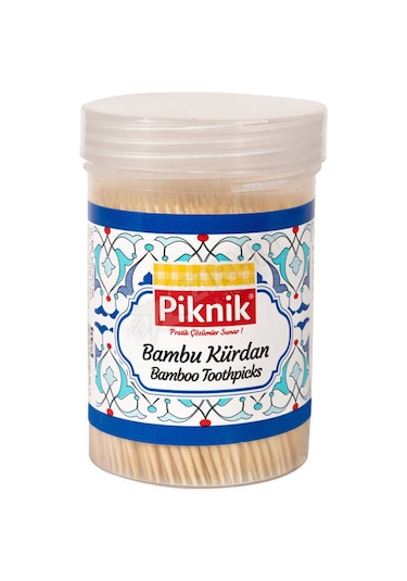 4 Adet Piknik Bambu Jelatinli Kürdan 200'lü