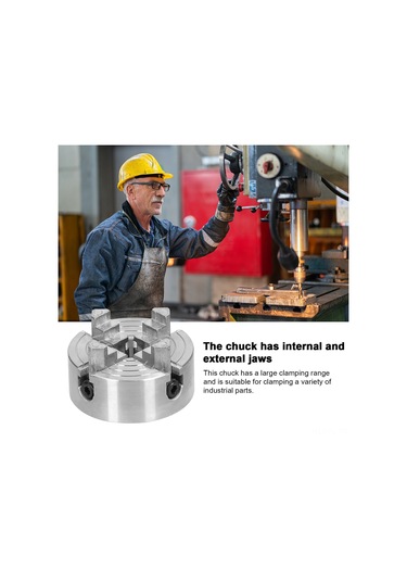 Lemestar "3 Çeneli / 4 Çeneli Manuel Merkezleme Torna Aynası - Frezeleme Ve Taşlama Makineleri İçin"