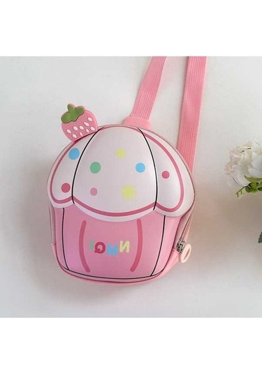 Ebitda Sevimli Çapraz Kız Erkek Çocuk Cupcake Göğüs Çantası Pembe Sanbuyos Mağazası Pembe