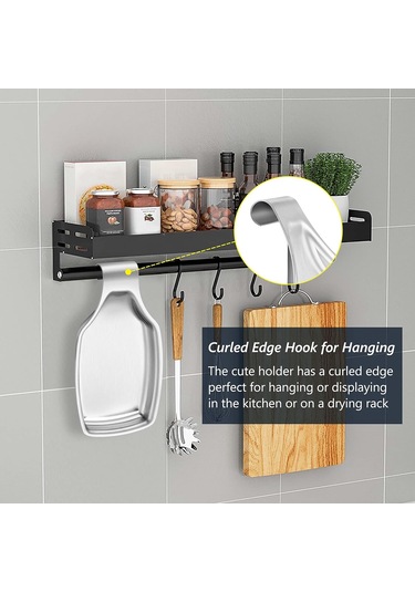 Mutfak Ocağı İçin Paslanmaz Çelik Kaşık, Mutfak Eşyaları, Spatula, Kepçe Ve Mutfak Aksesuarları İçin Büyük Tutucu