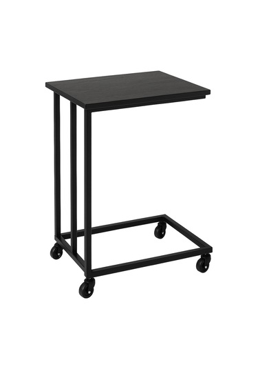 Tekerlekli Yan Sehpa , Zigon Sehpa Siyah