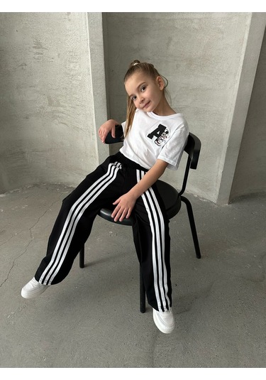 Kız Çocuk Eşofman Takım Beyaz