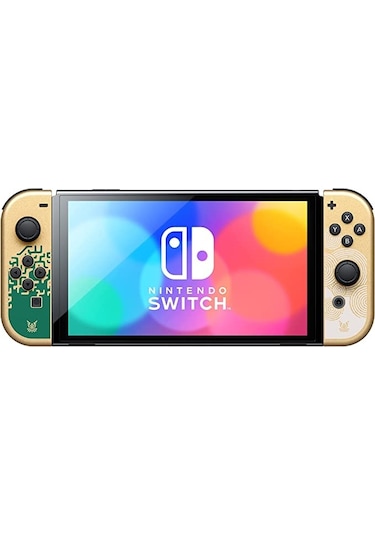 Nintendo Switch OLED Zelda Tears Of The Kingdom Edition Oyun Konsolu (İthalatçı Garantili) Altın