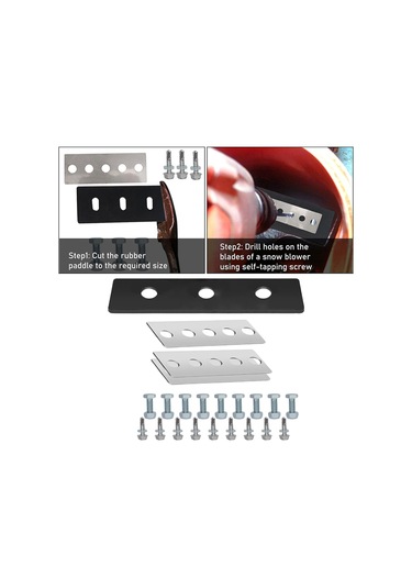 Suntek Kar Üfleyici Pervane Takımı Kullanımı 3-katlı-lastik