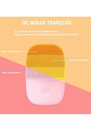 Xiaomi Inface Sonic Yüz Temizleme  Cihazı Pembe