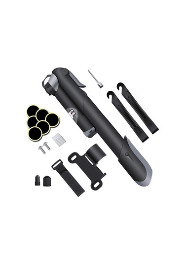 Monyee Bisiklet Ve Spor Topları İçin Taşınabilir Mini Hava Pompa Seti B - Presta/schrader Valfi İle Hızlı Enflasyon, Tamir Aletleri Dahil