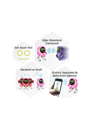 Silverlit Pokibot Robot Pembe